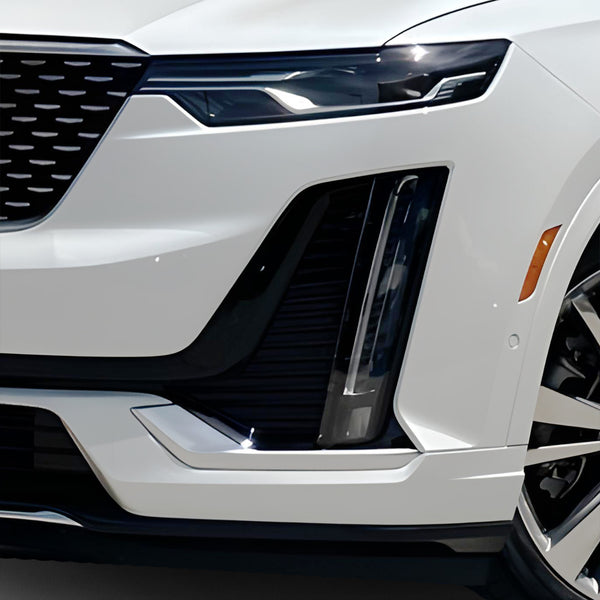 Full Headlight Taillight Precut Smoked PPF Tint Kit Film Overlay Fits Cadillac XT6 2020 - 2025 - Bogar Tech Designs