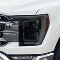 Full Headlight Taillight Precut Smoked PPF Tint Kit Film Overlay Fits FORD F - 150 F150 2021 - 2023 - Bogar Tech Designs