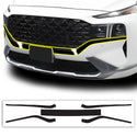 Vinyl Chrome Delete Wheel Rim Front Grille Trim Blackout Decal Stickers Overlay Film Fits Hyundai Santa Fe 2019 - 2023 - Bogar Tech Designs
