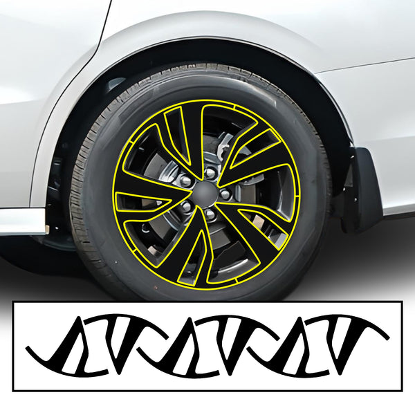 Vinyl Chrome Delete Front Grille Side Window Trim Blackout Decal Stickers Overlay Film Fits Honda Odyssey - Bogar Tech Designs