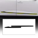 Vinyl Chrome Delete Grille Side Window Rear Blackout Decal Stickers Overlay Film Fits Acura MDX 2022-2025
