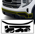 Vinyl Chrome Delete Blackout Decal Stickers Overlay Film Fits GMC Sierra 1500 2022 - 2025 - Bogar Tech Designs