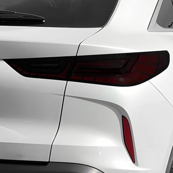 Full Headlight Taillight Precut Smoked PPF Tint Kit Film Overlay Fits Infiniti QX55 2022 - 2024 - Bogar Tech Designs