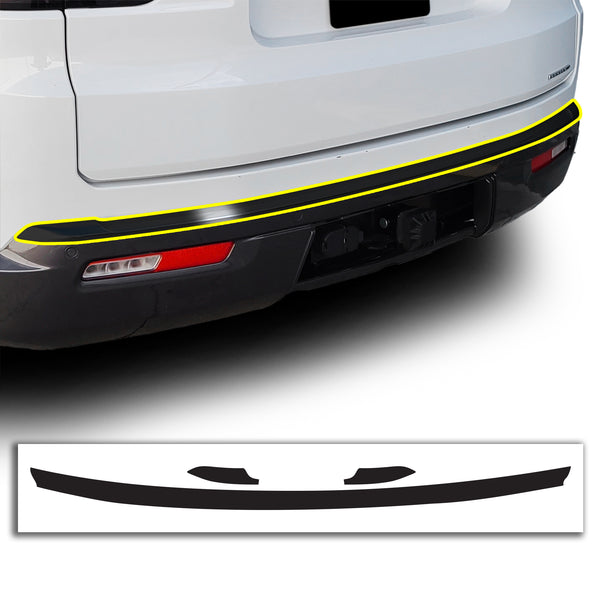 Vinyl Chrome Delete Grille Side Window Rear Blackout Decal Stickers Overlay Film Fits Jeep Wagoneer 2022-2025