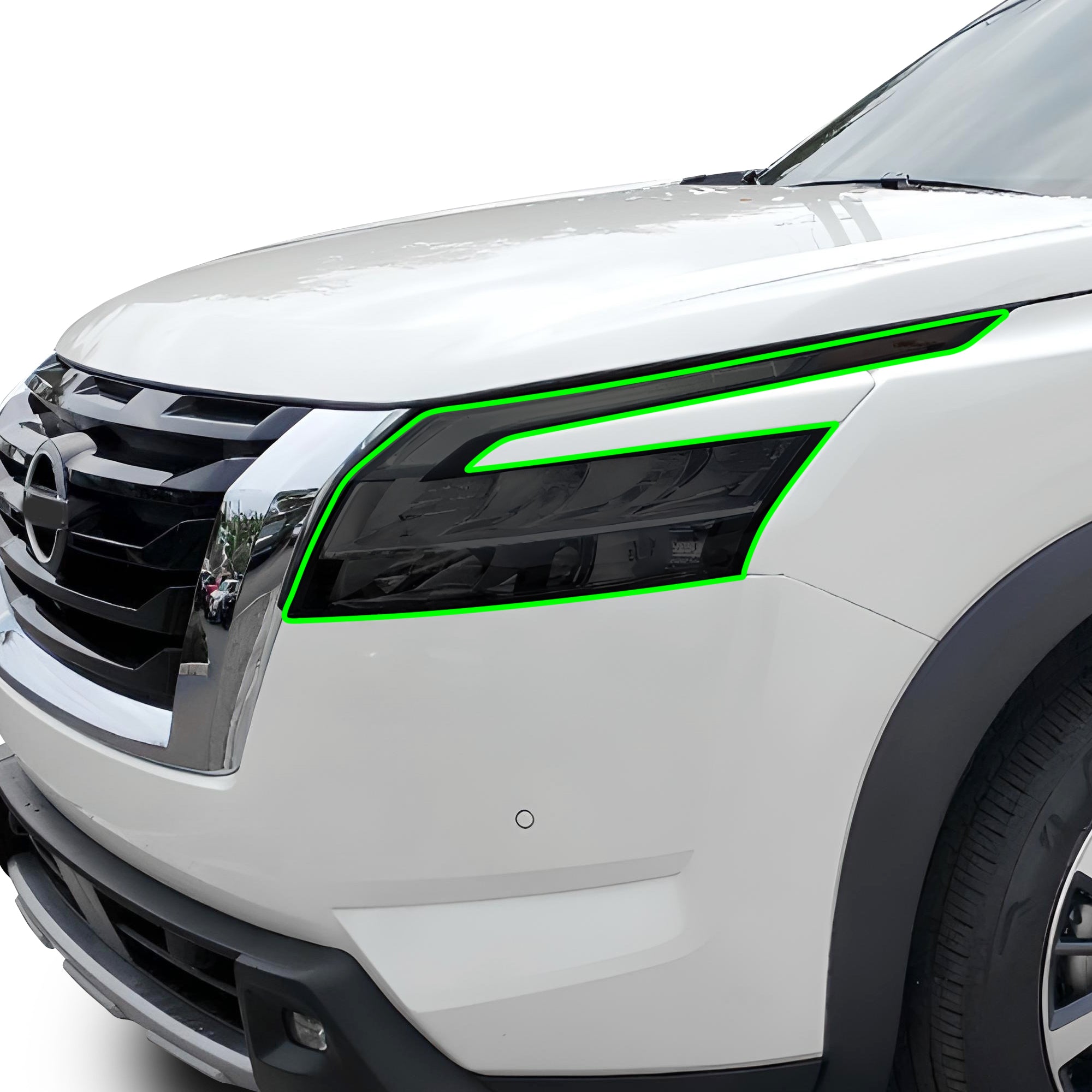 Full Headlight Taillight Precut Smoked PPF Tint Kit Film Overlay Fits Nissan Pathfinder 2022 - 2025 - Bogar Tech Designs