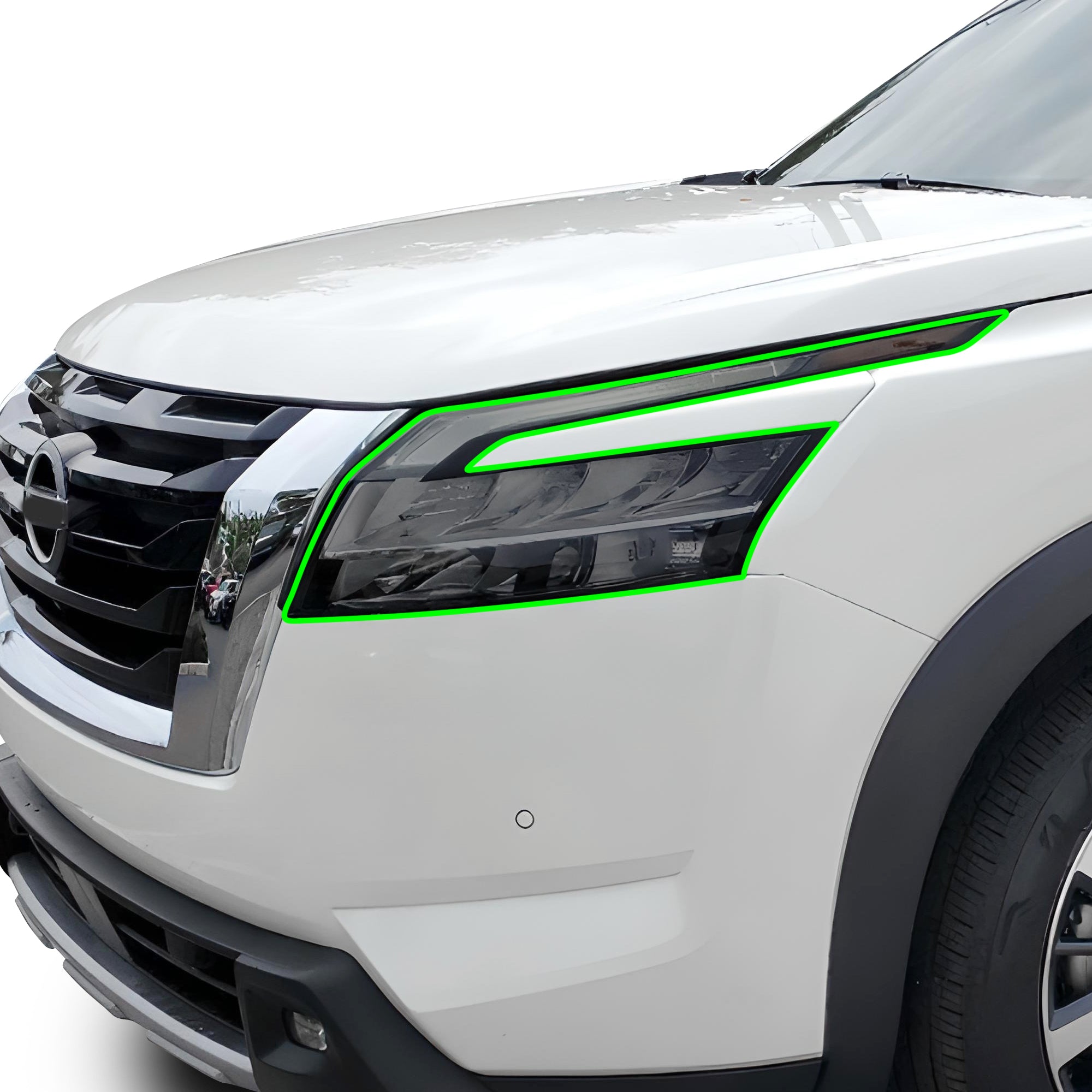 Full Headlight Taillight Precut Smoked PPF Tint Kit Film Overlay Fits Nissan Pathfinder 2022 - 2025 - Bogar Tech Designs