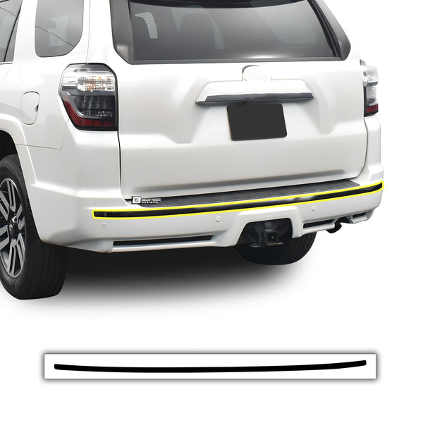 Vinyl Chrome Delete Wheel Sides Front Rear Bumper Trim Blackout Decal Stickers Overlay Film Fits Toyota 4Runner 2014 - 2024 - Bogar Tech Designs