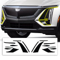 Vinyl Chrome Delete Grille Side Window Rear Blackout Decal Stickers Overlay Film Fits Cadillac Lyriq 2023 - 2025 - Bogar Tech Designs