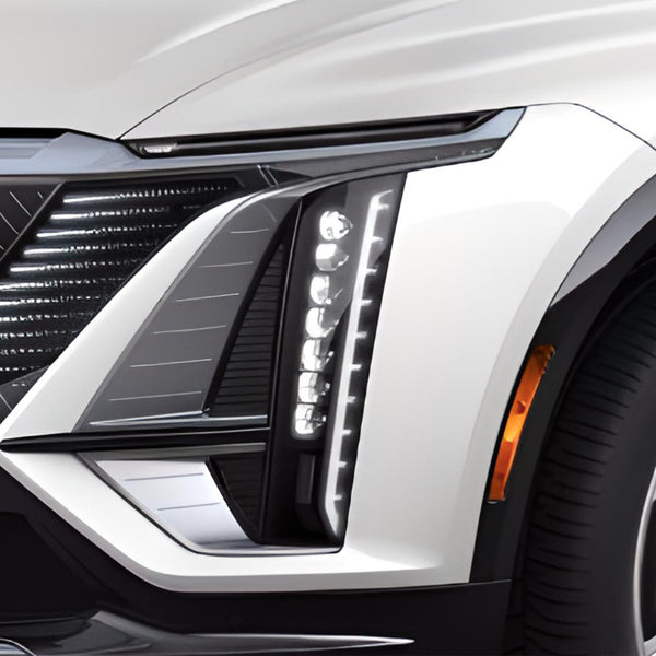 Full Headlight Taillight Precut Smoked PPF Tint Kit Film Overlay Fits Cadillac Lyriq 2023 - 2025 - Bogar Tech Designs