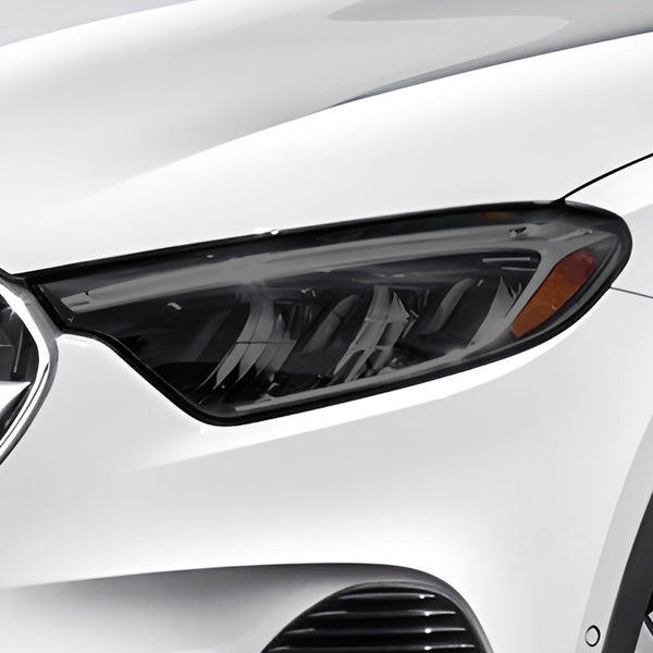Full Headlight Taillight Precut Smoked PPF Tint Kit Film Overlay Fits Mercedes Benz GLC 2023-2025