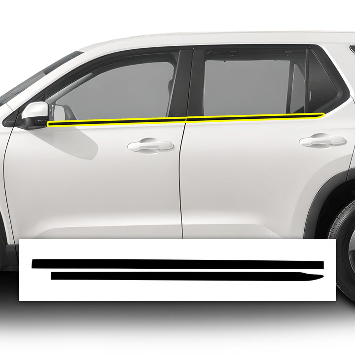 Vinyl Chrome Delete Grille Window Wheel Blackout Decal Stickers Overlay Film Fits Honda Pilot 2023 - 2025 - Bogar Tech Designs