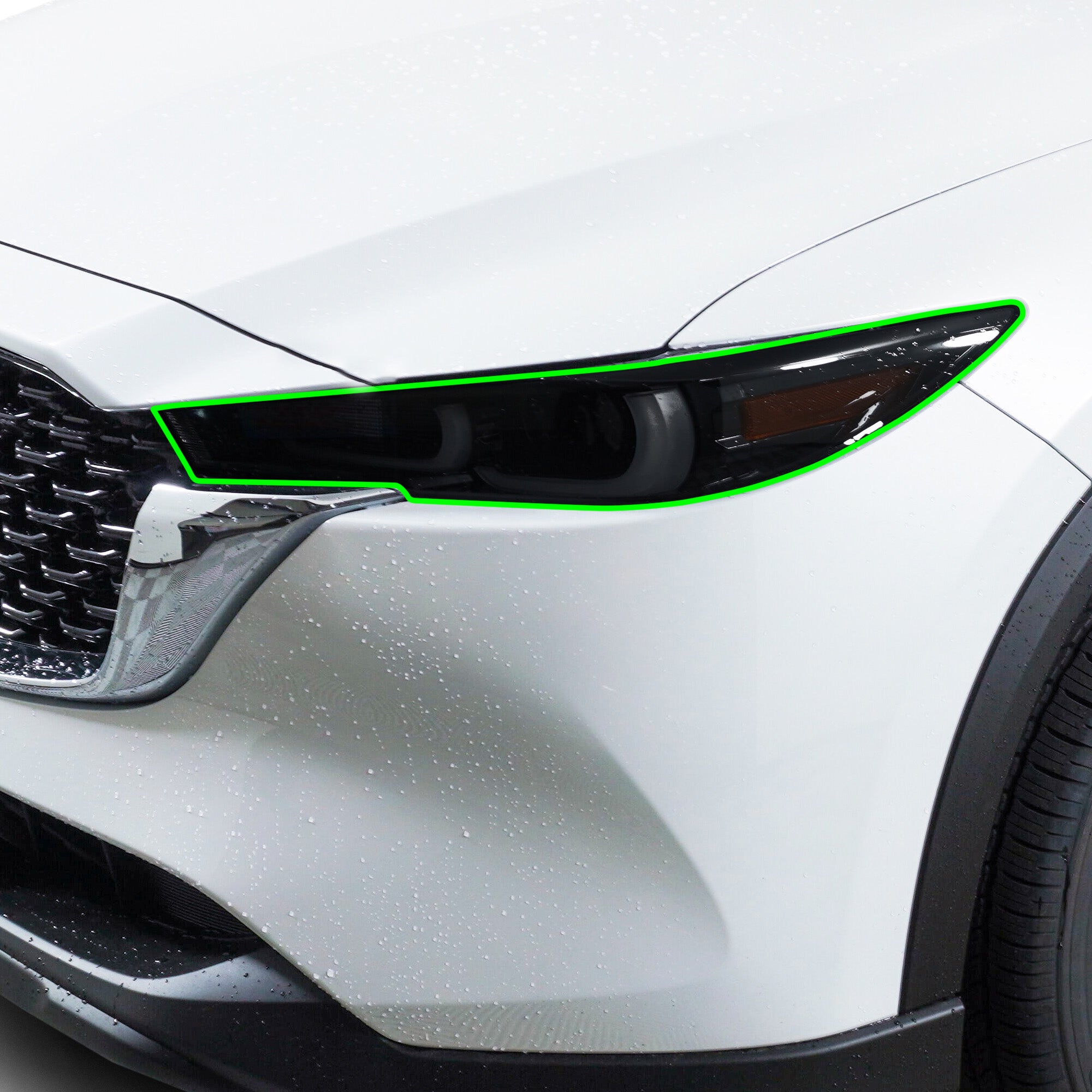 Full Headlight Taillight Precut Smoked PPF Tint Kit Film Overlay Fits Mazda CX - 5 2022 - 2025 - Bogar Tech Designs