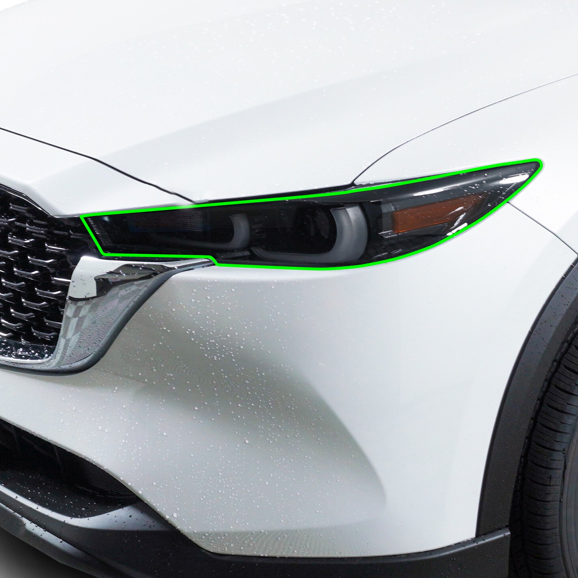 Full Headlight Taillight Precut Smoked PPF Tint Kit Film Overlay Fits Mazda CX - 5 2022 - 2025 - Bogar Tech Designs