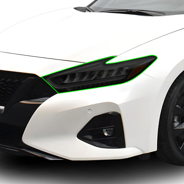 Full Headlight Taillight Precut Smoked PPF Tint Kit Film Overlay Fits Nissan Maxima 2015 - 2023 - Bogar Tech Designs