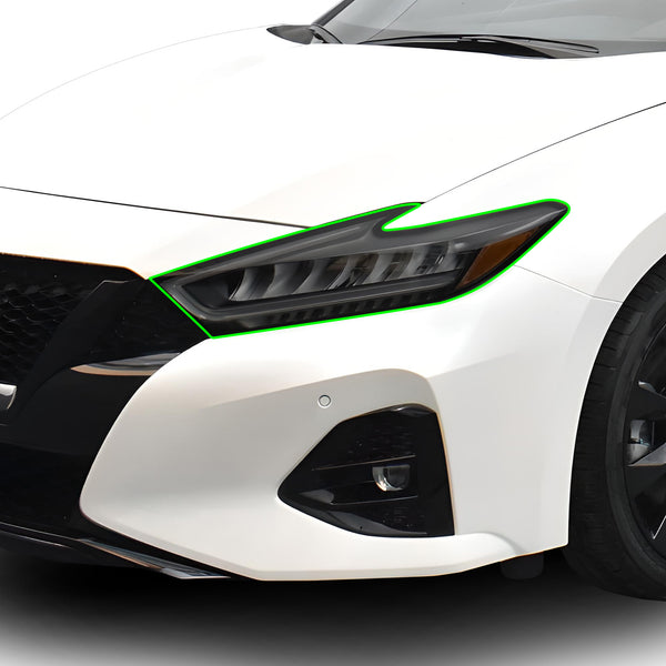 Full Headlight Taillight Precut Smoked PPF Tint Kit Film Overlay Fits Nissan Maxima 2015 - 2023 - Bogar Tech Designs