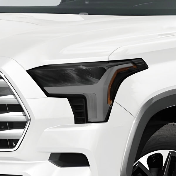 Full Headlight Taillight Precut Smoked PPF Tint Kit Film Overlay Fits Toyota Sequoia 2023 - 2025 - Bogar Tech Designs