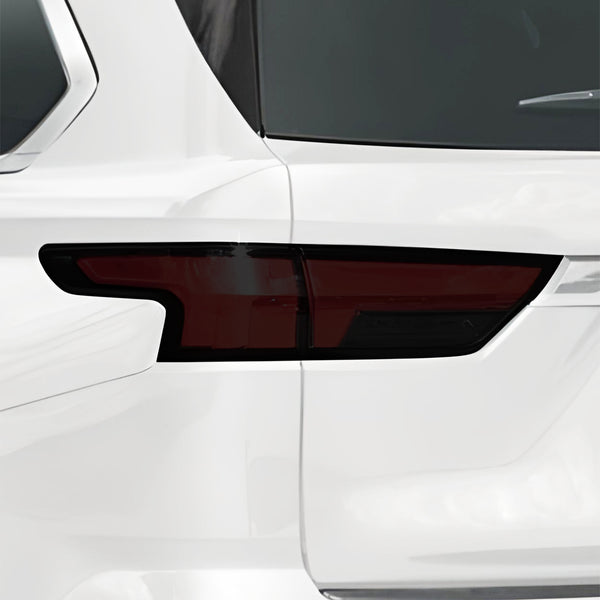 Full Headlight Taillight Precut Smoked PPF Tint Kit Film Overlay Fits Toyota Sequoia 2023 - 2025 - Bogar Tech Designs