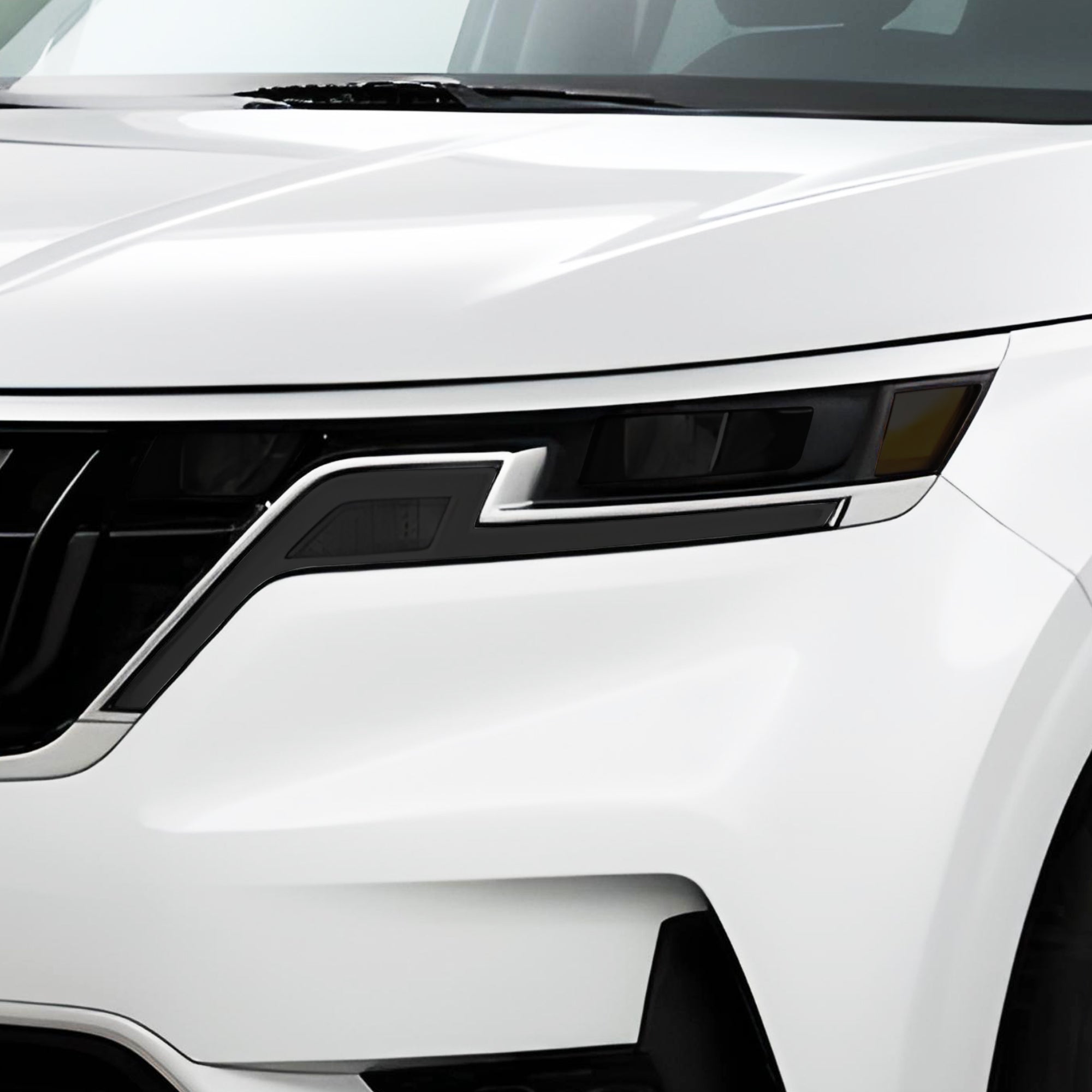 Full Headlight Taillight Precut Smoked PPF Tint Kit Film Overlay Fits Kia Carnival 2022 - 2024 - Bogar Tech Designs