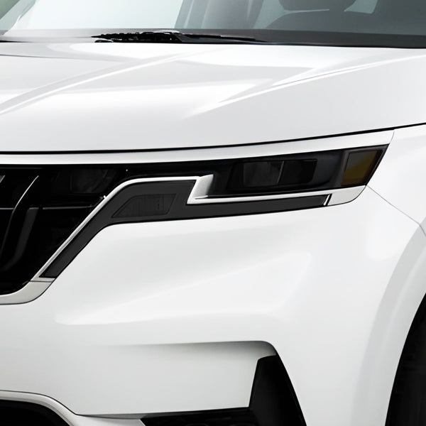 Full Headlight Taillight Precut Smoked PPF Tint Kit Film Overlay Fits Kia Carnival 2022 - 2024 - Bogar Tech Designs