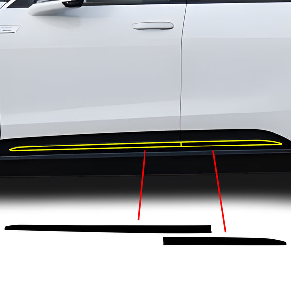 Fits Cadillac Escalade IQ 2025-2026 Vinyl Chrome Delete Grille Blackout Decal Stickers Overlay Film