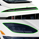 Full Headlight Taillight Precut Smoked PPF Tint Kit Film Overlay Fits Hyundai Ioniq 6 2023-2025