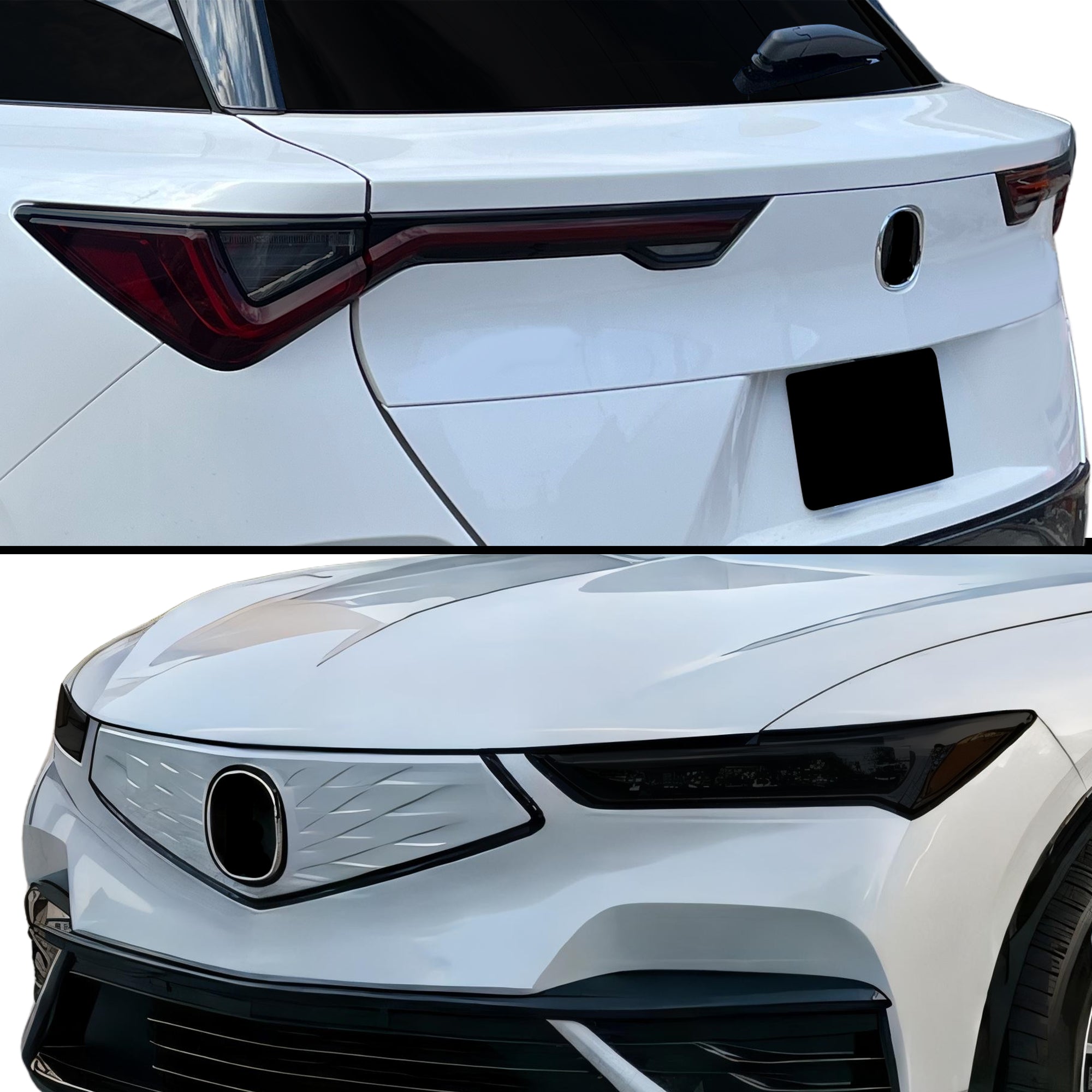 Acura ZDX 2024–2026 Dark Smoke Headlight & Taillight Tint Kit