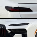 BMW 7 Series 2023–2026 Dark Smoke Headlight & Taillight Tint Kit – Precut Vinyl Lens Overlays