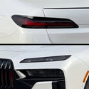 BMW 7 Series 2023–2026 Dark Smoke Headlight & Taillight Tint Kit – Precut Vinyl Lens Overlays