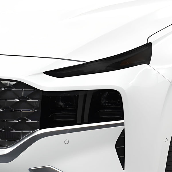 Full Headlight Taillight Precut Smoked PPF Tint Kit Film Overlay Fits Hyundai Santa Fe 2021 - 2023 - Bogar Tech Designs