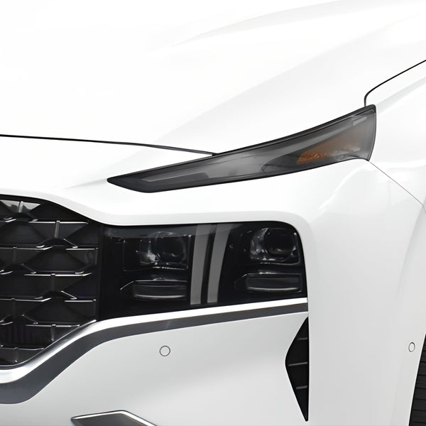 Full Headlight Taillight Precut Smoked PPF Tint Kit Film Overlay Fits Hyundai Santa Fe 2021 - 2023 - Bogar Tech Designs