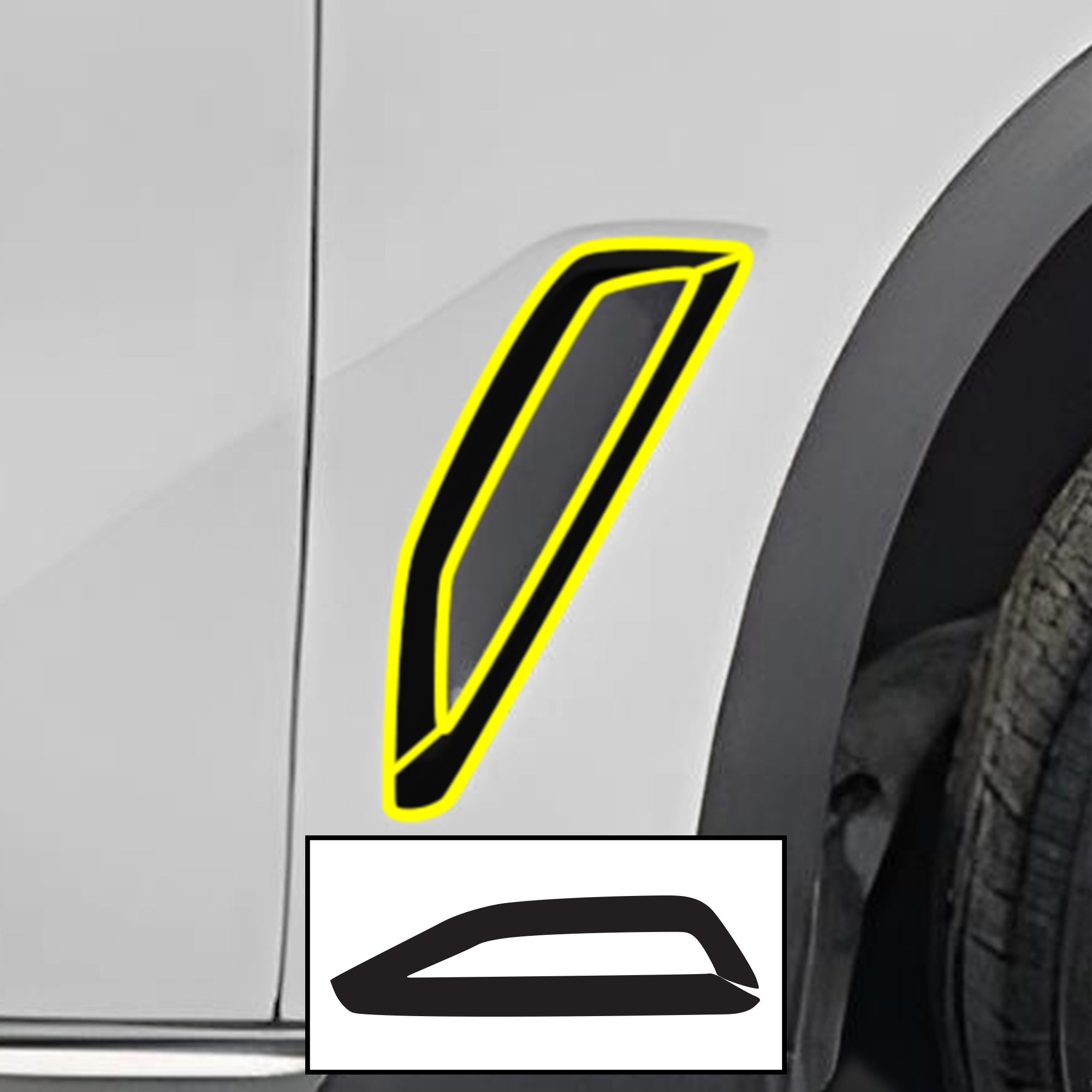 Vinyl Chrome Delete Blackout Decal Stickers Overlay Film Fits BMW X5 2019 - 2025 - Bogar Tech Designs