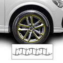 Vinyl Chrome Delete Blackout Decal Stickers Overlay Film Fits Audi Q3 2019 - 2025 - Bogar Tech Designs