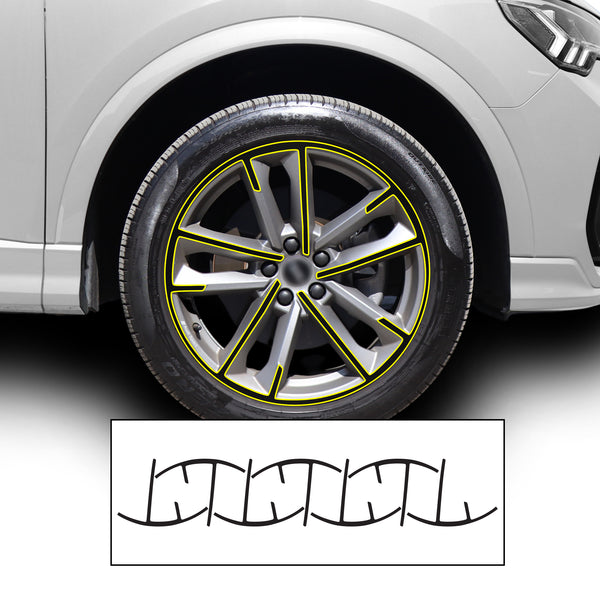 Vinyl Chrome Delete Blackout Decal Stickers Overlay Film Fits Audi Q3 2019 - 2025 - Bogar Tech Designs