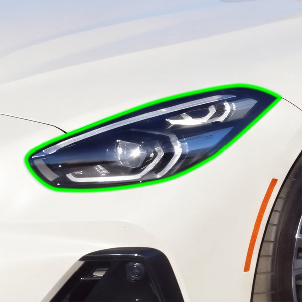 BMW Z4 2019–2026 Dark Smoke Headlight & Taillight Tint Kit – Precut Vinyl Lens Overlays