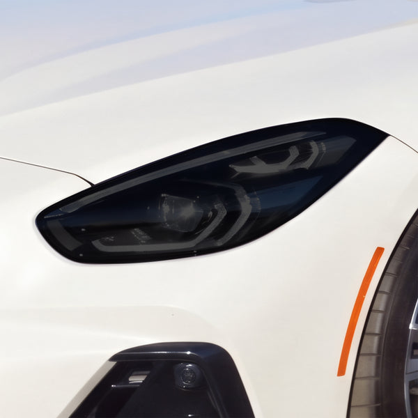 BMW Z4 2019–2026 Dark Smoke Headlight & Taillight Tint Kit – Precut Vinyl Lens Overlays