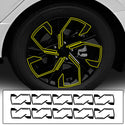 Fits Hyundai Sonata 2024-2025 Vinyl Chrome Delete Grille Blackout Decal Stickers Overlay Film