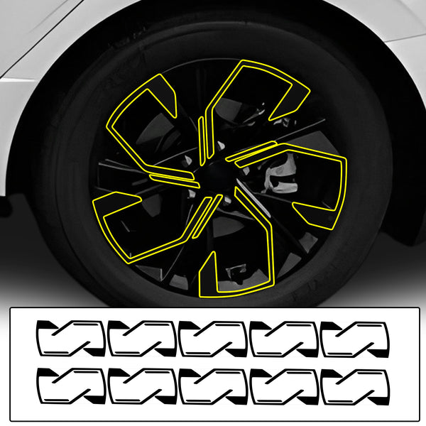 Fits Hyundai Sonata 2024-2025 Vinyl Chrome Delete Grille Blackout Decal Stickers Overlay Film