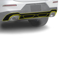 BMW X4 2019-2025 Blackout Chrome Delete Kit – Precut Gloss Black Vinyl Overlays