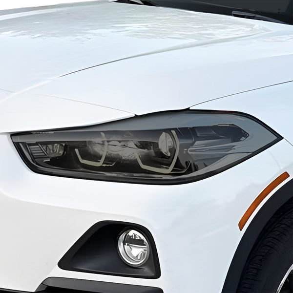Fits BMW X2 2018-2023 Full Headlight Taillight Precut Smoked PPF Tint Kit Film Overlay