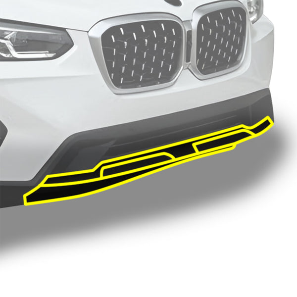 BMW X4 2019-2025 Blackout Chrome Delete Kit – Precut Gloss Black Vinyl Overlays