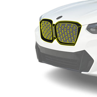 BMW X4 2019-2025 Blackout Chrome Delete Kit – Precut Gloss Black Vinyl Overlays
