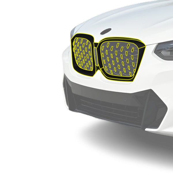 BMW X4 2019-2025 Blackout Chrome Delete Kit – Precut Gloss Black Vinyl Overlays