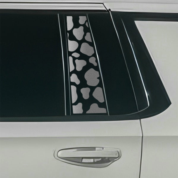 Fits GMC Yukon XL 2025-2026 Animal Leopard Cheetah Cow Window Vinyl Decal Stickers