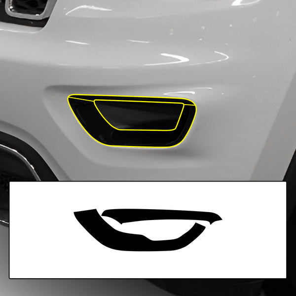 Fits Jeep Grand Cherokee 2014 - 2021 Vinyl Chrome Delete Blackout Decal Stickers Overlay Film - Bogar Tech Designs