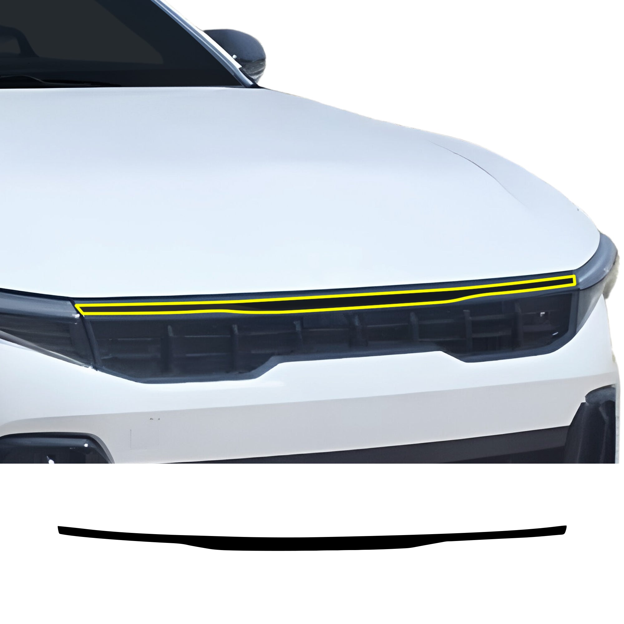 Kia K4 GT-Line 2024-2026 Blackout Chrome Delete Kit – Precut Gloss Black Vinyl Overlays