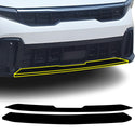 Fits Kia K4 GT-Line 2025-2026 Vinyl Chrome Delete Grille Blackout Decal Stickers Overlay Film
