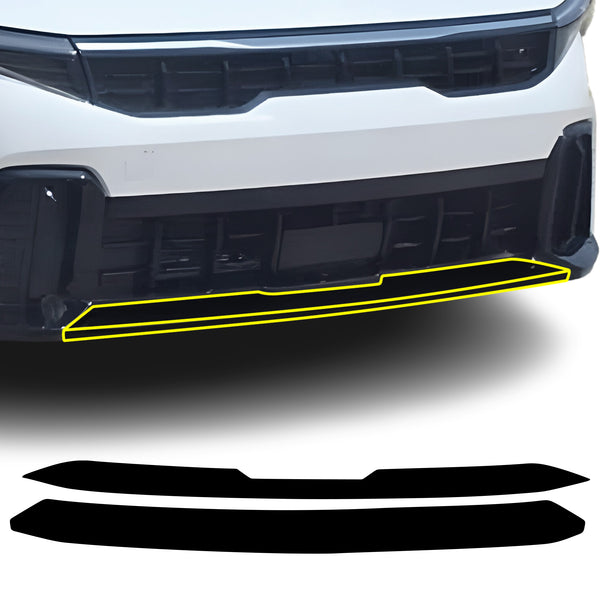 Fits Kia K4 GT-Line 2025-2026 Vinyl Chrome Delete Grille Blackout Decal Stickers Overlay Film