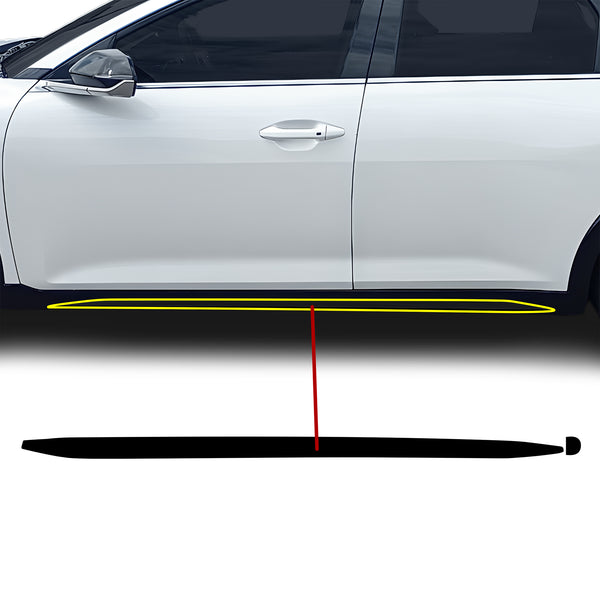 Fits Kia K4 GT-Line 2025-2026 Vinyl Chrome Delete Grille Blackout Decal Stickers Overlay Film