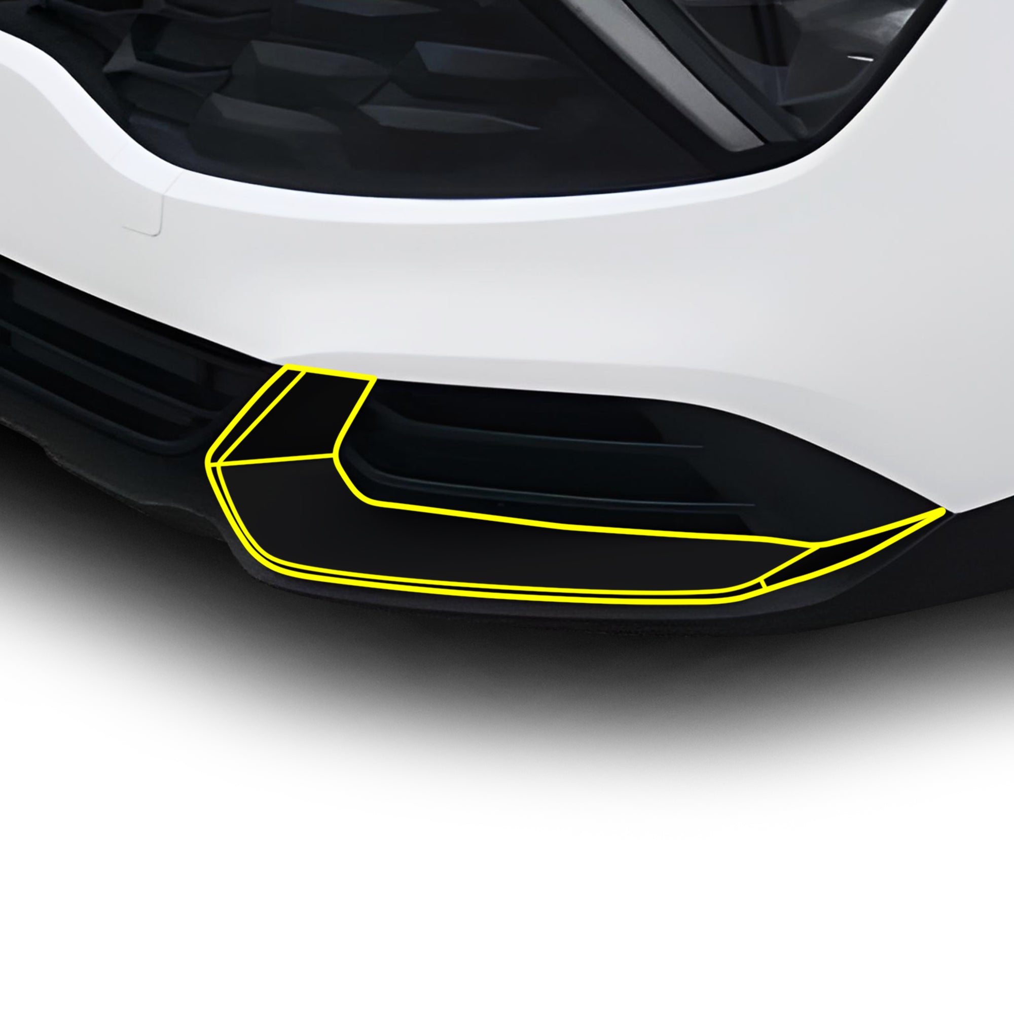 Vinyl Chrome Delete Wheel Sides Front Trim Blackout Decal Stickers Overlay Film Fits Kia Sportage 2023 - 2025 - Bogar Tech Designs
