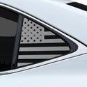 Fits Lexus IS 2017-2020 Quarter Window American Flag Vinyl Decal Stickers